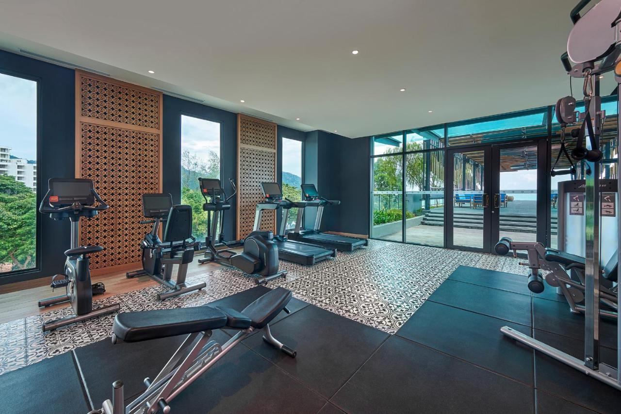 Hotel Angsana Teluk Bahang, Penang Batu Ferringhi Zewnętrze zdjęcie The gym at the hotel